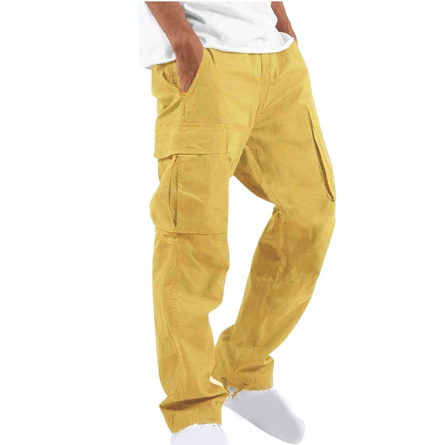 Cargo Sweatpants Black Joggers for Men Mens Sweatpants Open Bottom Casual Pants for Men Mens Jogger Sweatpants Men's Joggers Mens Cargo Sweatpants