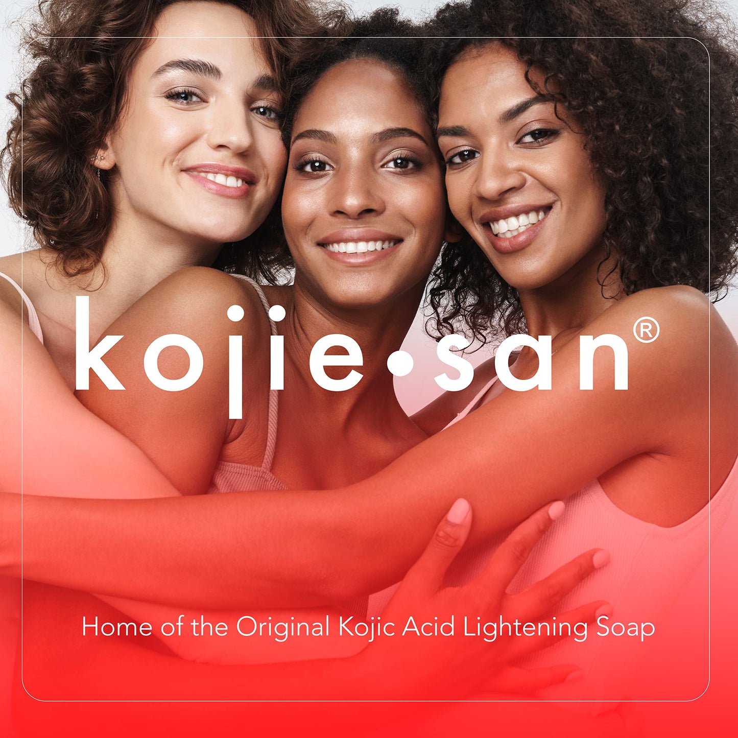 Kojie San Skin and Body Soap 2 Piece Set – Original Kojic Acid, Dark Spot Remover Soap Bar with Coconut & Tea Tree Oil – 65g x 2 Bars & 30g Face Cream