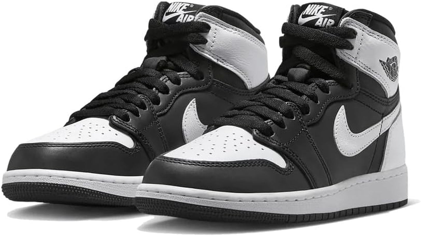 Youth Air 1 Retro High Og Gs Black/White-White (FD1437 010) Big Kid'S Shoe