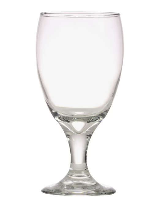 Clear Oliver Glass Water Goblets, 16.25 oz.